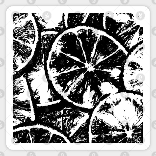 Black Lemons Sticker by Zack